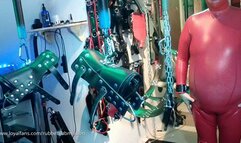 Rubber Suspension and Fucking Machine