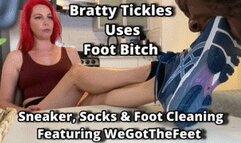 Bratty Tickles Uses Foot Bitch - Sneaker, Socks & Feet Worship - WeGotTheFeet (WGTF) Sneaker Worship, Sock Worship and Foot Worship