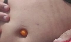 Playing ps5 with a cheese ball inside my belly button