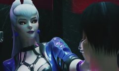 Evelynn fucking in the club