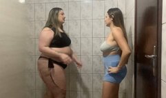 BBW CONTROL PRINCESS WITH FARTS By BRITNEY HUNTER AND BRUNA GALLI CAM BY ALINE FULL HD