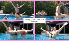 Using Tyler Lynn as a Weight : featuring Alisabeth & Ziva Fey