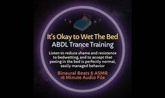 It's Okay to Wet The Bed ABDL Professional ASMR Trance Training to Accept Bedwetting & Reduce Shame