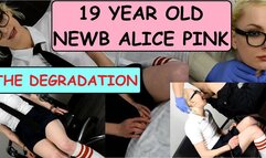 The Degradation of TEEN NEWBIE Alice Pink Breath Play games w Dirty Old Man