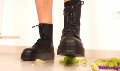 Boot Apple Crush - Food Crushing - HD MP4