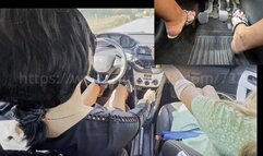 Rosa and Lou are the drivers - PIP - barefeet part