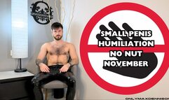 Small penis humiliation no nut November