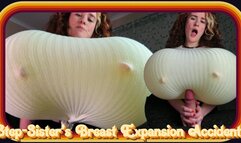 Step-Sister’s Breast Expansion Accident