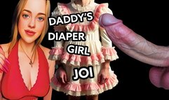 Diaper Girl For Step-Daddy Jerk Off Instructions ABDL JOI