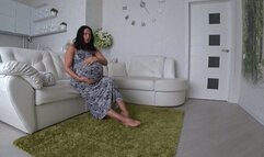 PREGNANT WOMAN FARTS and BURPING a