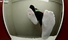 6ft Queen bug SOCK STOMPS! GIANTESS CRUSH! - MOV