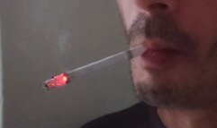 Smoking Muratti red 100s closeup IYF 271024