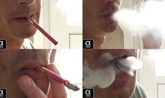 Smoking Sobranie magenta 100's