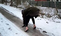 High Heels on Slippery Ice