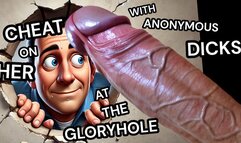 Cheat On Her At The Gloryhole With Anonymous Dick