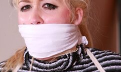 Nosy Undercover College TV Station Reporter Penelope Gets Caught & Tightly Bound & Gagged! RE EDIT 2024