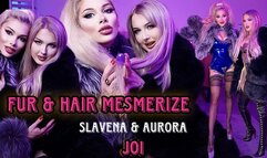 Blondes in FUR HAIR MESMERIZE JOI Slavena & Aurora