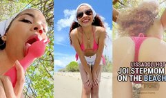 Joi stepmom on the beach - Lissa