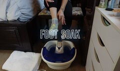 Enjoy a Foot Soak with Me