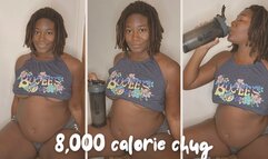 8000 calorie chug