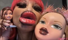 RubyDollLipz's Larger Lips+Doll Head Kisses #35