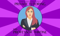 Private Tutoring - Older Woman Younger Man Fantasy