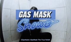 Gas Mask Girl - Shower 2