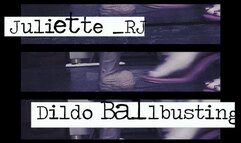 Juliette_RJ in CBT -BALLBUSTING on a Dildo - BALLBUSTING - CBT - BALL KICKS - CRUSH DILDO