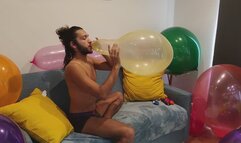 Nour Blow to pop balloons