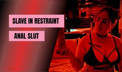 Slave In Restraint - Anal Slut