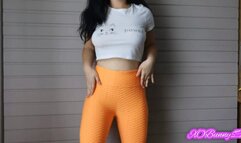 Orange leggings and farts -