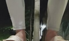 Pissing my clothes (public piss)