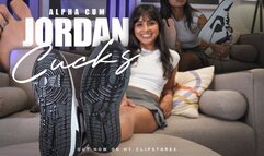 Jordans Cuck - 4K - Mistress Enola, cuck, Nike Jordans, alpha cum, foot fetish, humiliation Cuck Boyfriend, Shoe Fetish, Foot Fetish, Jordan and Shoe Cleaning POV