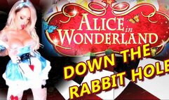 ALICE IN WONDERLAND DOWN THE RABBIT HOLE