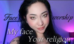 My face Your religion