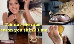 I'm not the nice person you think I am - 4k - Giantess Andrea