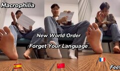 Macrophilia: New world order , Forget your language