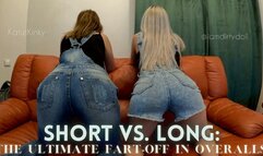 Short vs Long: The Ultimate Fart-Off in Overalls!