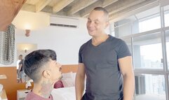 HOT KISSES IN MY APARTMENT - BY ANDRE MAYA AND LORENZO SANS - CLIP FULL