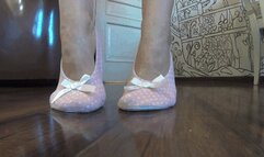 Cute pink ballet slippers TP