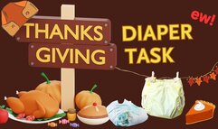 Thanksgiving Diaper Task