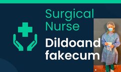 Surgical nurse masturbation dildo