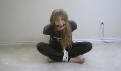 Aya Scarlett - Part 1 - Aya Balltied, Ballgagged, and Barefoot