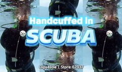 Handcuffed Scuba Girl