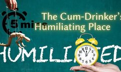 ShameStream: The Cum-Drinker’s Humiliating Place