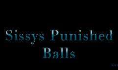 Sissys punished balls