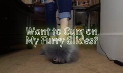 Get lost in the fantasy of cumming on My furry slides