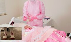 Rubber Sissy - All Pink Milking 2