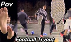 POV: Football Tryout!