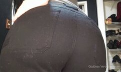 Sweaty Fart JOI in Black Work Pants WMV